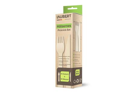 Set of disposable forks