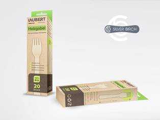 Set of disposable forks