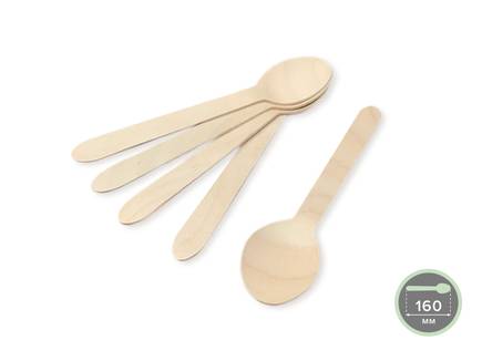 Set of disposable spoons 20 pcs