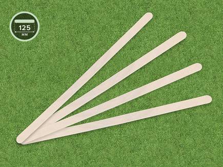 Wooden coffee stirrers