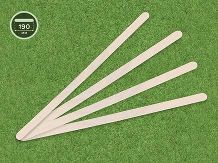 Wooden coffee stirrers