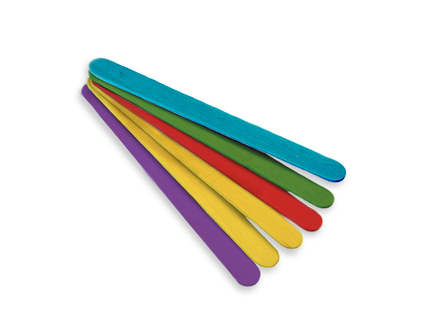 цветные палочки для творчества 114 мм